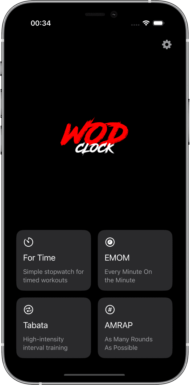 WODClock App Screenshot