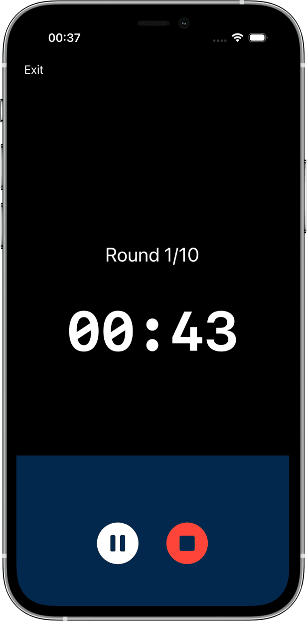 WODClock App Screenshot