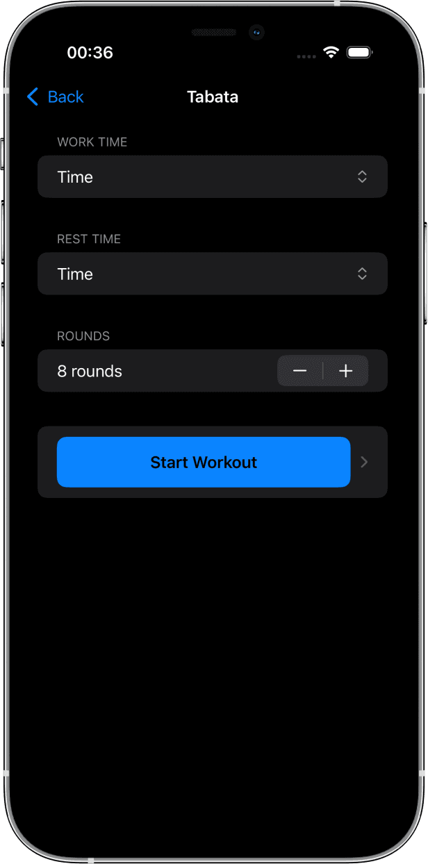 WODClock App Screenshot